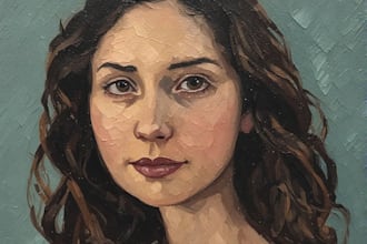 oil painting portrait and illustrations