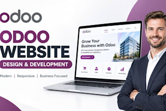 design duda website, odoo website, booking koala leaning website