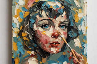do a paint oil painting
