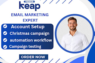setup keap infusionsoft automation keap black friday automation crm sales email