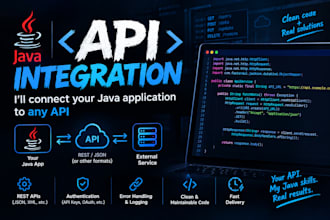 integrate a rest API into your java application