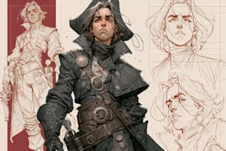 create custom dnd, rpg, and character art