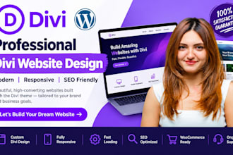 build wordpress website using divi theme, divi 5 and divi builder