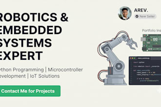 write custom python scripts for robotics, iot, and embedded control