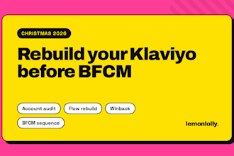 audit and rebuild your klaviyo account before black friday