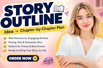 turn your idea into a fiction outline and chapter plan