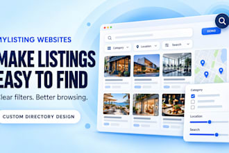 build a mylisting directory website with custom listing types filters listingpro