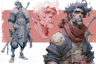 create custom dnd, rpg, and character art