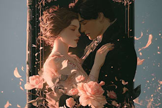 craft premium romance book cover