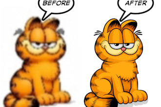 vector trace, vector face, and redraw your picture