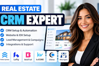 set up follow up boss real estate crm, follow up workflow automation, fub CRM