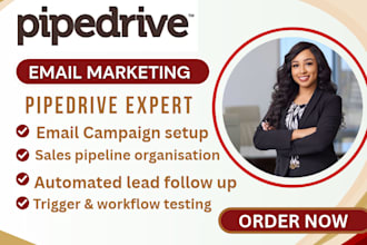 setup pipedrive CRM automation pipedrive q4 automation holiday sales pipeline