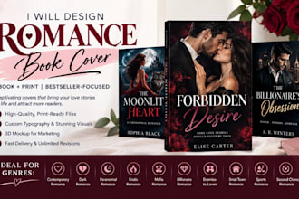 design contemporary romance erotica book cover dark romance paranormal cover