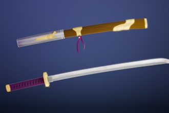 create stylized game ready 3d weapons