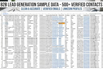 do b2b lead generation web scraping and targeted email list