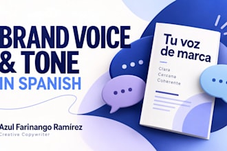 create your brand voice and tone guide in spanish