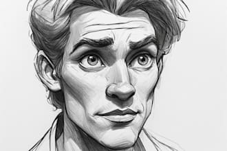 make a portrait sketch for you