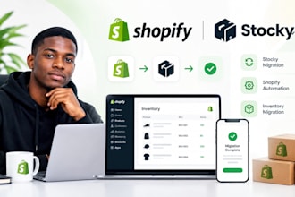 do shopify stocky migration setup shopify automation shopify inventory migration