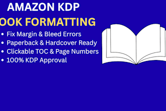 format your amazon kdp paperback interior and fix errors