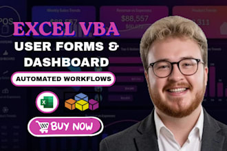 build custom excel macro vba dashboard user form and automated button report