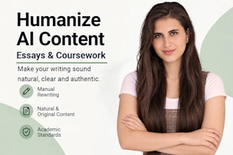 humanise ai content, humanise essays, manually rewrite articles, and remove ai