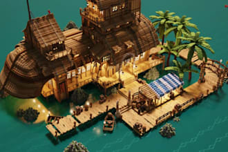 be your minecraft builder and create custom minecraft builds