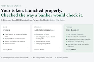 launch your token with locked liquidity on any evm chain