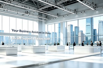 be your on site china business assistant and travel for you