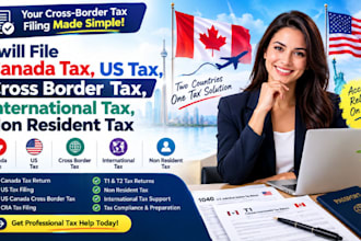 file canada tax, US tax, cross border tax, international tax, non resident tax