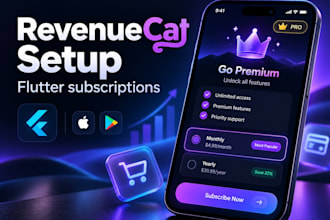 integrate revenuecat subscriptions in your flutter app