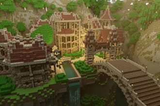 build a custom minecraft server spawn, lobby hub or build map minecraft builder