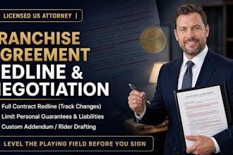 redline franchise agreement risks before you sign as an attorney