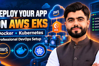 deploy your app on AWS eks with docker and kubernetes