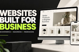 build an affordable ecommerce or business website