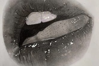 draw custom portraits, sketches, and detailed illustrations