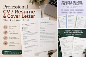 help improve your CV,resume