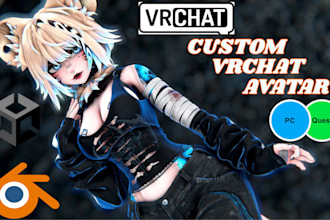 create vrchat avatar, vrc avatar, vr character, nsfw avatar, furry avatar