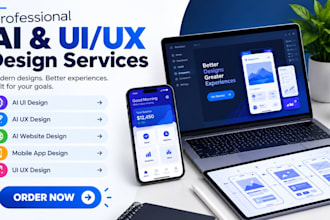 ai ui design ai ux design ai website mobile app design ui ux design