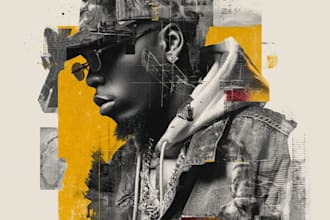 design rap, trap, hip hop album, mixtape, single or ep cover for you