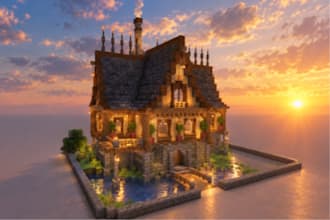 build professional minecraft maps, spawns, and bases for you