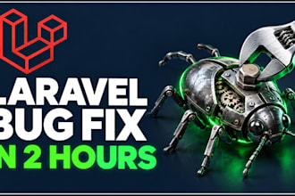 fix laravel bug error and issue within 2 hours