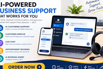 ai customer support customer service live chat ai appointment booking