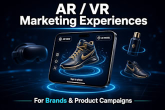 create immersive ar VR app marketing experiences for brands and product campaign