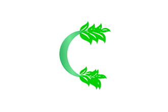 design a minimalist nature, leaf logo for your business