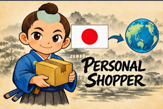 be your personal shopper in japan and ship worldwide