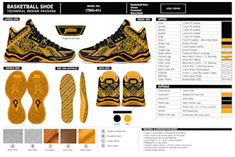 create shoe tech pack, footwear technical pack 4 manufacturing, shoe design