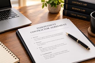 draft an independent contractor agreement