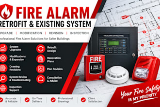 do fire alarm retrofit, upgrade, modification, revision