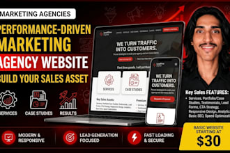 build a wordpress website for your marketing agency