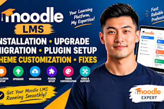 moodle lms installation upgrade migration plugin setup theme customization fixes